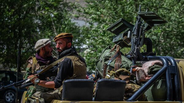 Солдаты афганских вооруженных сил в Афганистане - Sputnik Литва