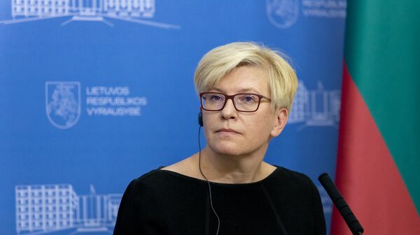 ministrė pirmininkė Ingrida Šimonytė  - Sputnik Lietuva