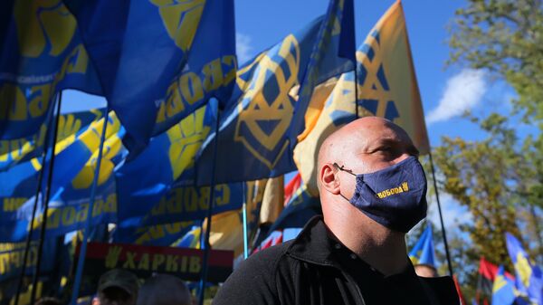 Марш националистов на Украине, архивное фото - Sputnik Lietuva