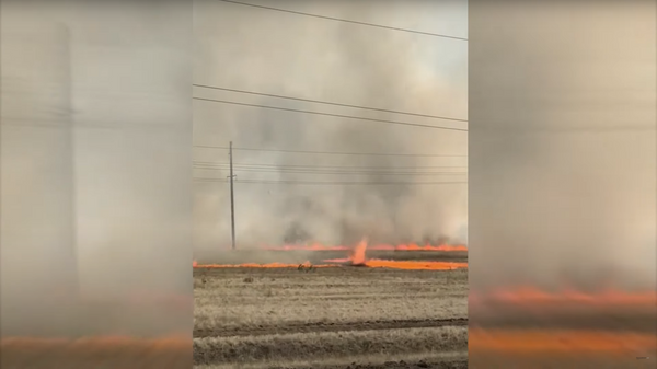 Огненное торнадо между двумя селами в Башкирии - Sputnik Литва