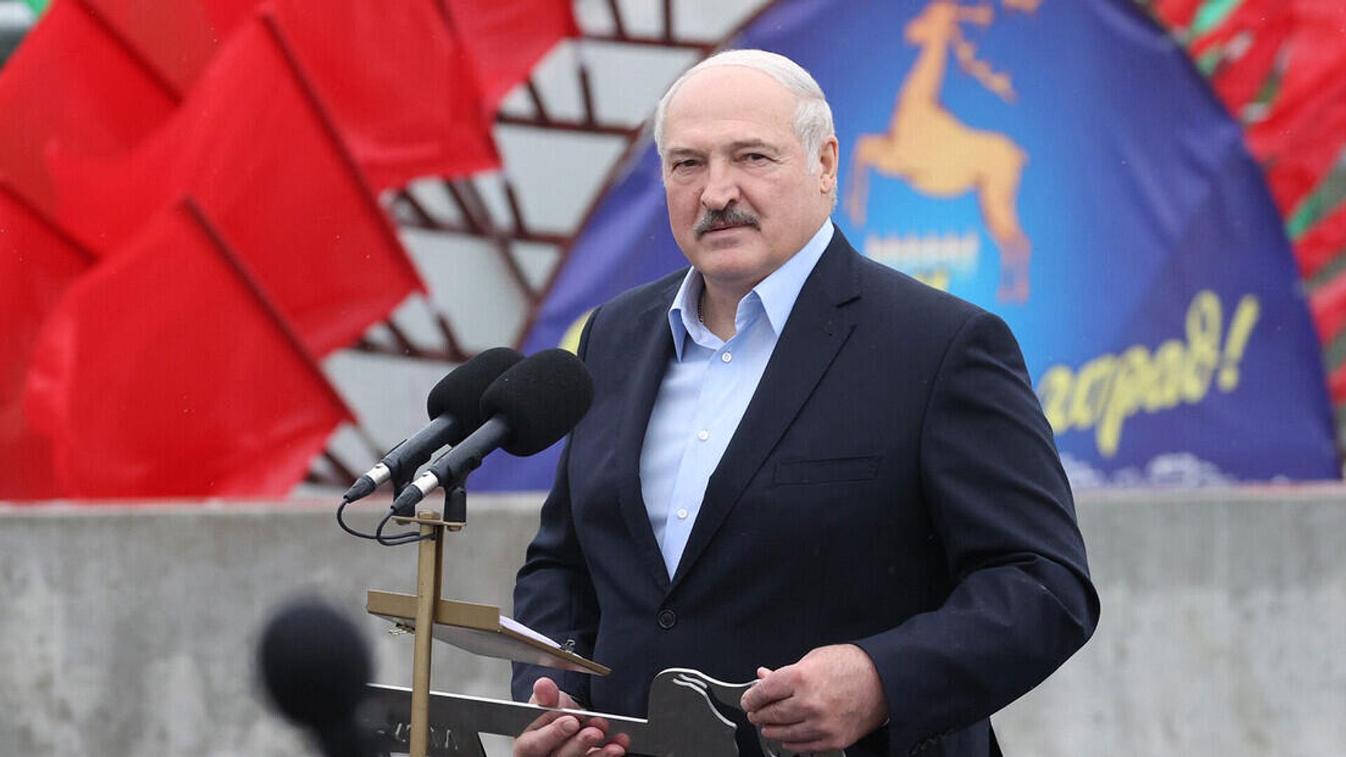 Президент Белоруссии Александр Лукашенко - Sputnik Lietuva, 1920, 20.08.2021