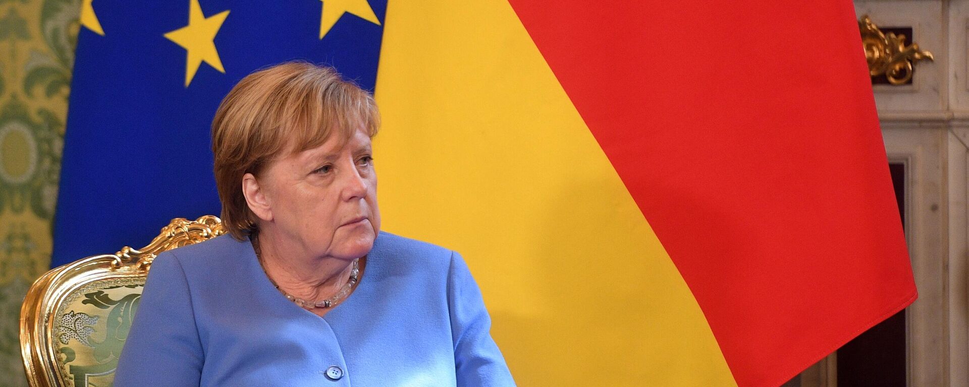 Vokietijos kanclerė Angela Merkel - Sputnik Lietuva, 1920, 12.09.2021