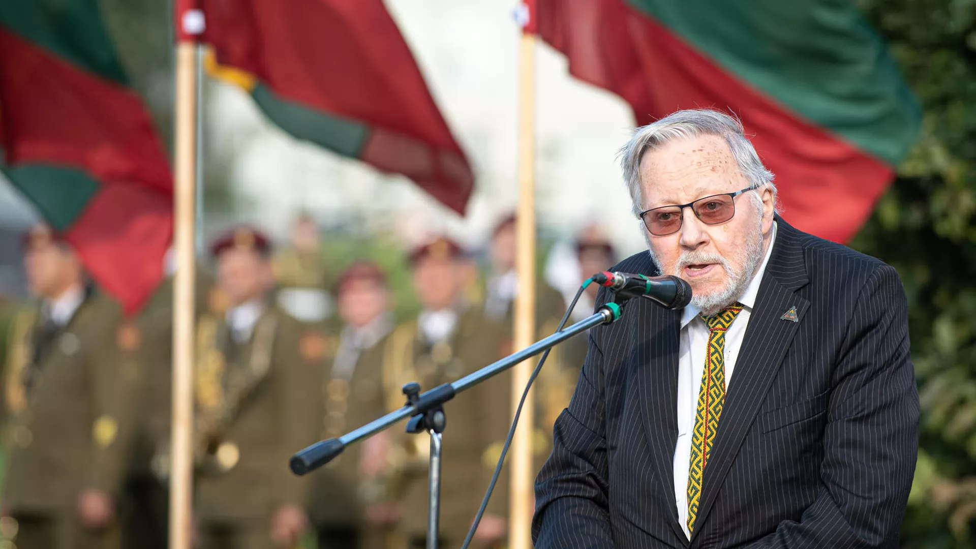 Литовский политик Витаутас Ландсбергис
