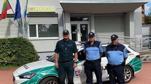 Policininkai iš Slovėnijos - Sputnik Lietuva