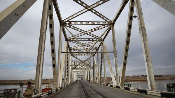 Мост Дружбы через реку Амударья - Sputnik Литва