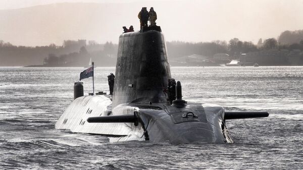 Britanijos Karališkojo jūrų laivyno branduolinis povandeninis laivas - Sputnik Lietuva