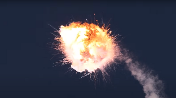 Взрыв ракеты Alpha компании Firefly Aerospace - Sputnik Lietuva