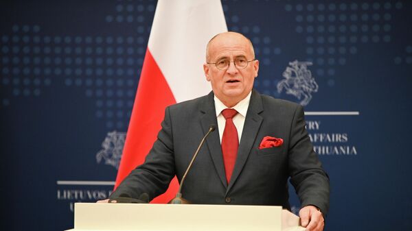 Lenkijos užsienio reikalų ministras Zbignevas Rau - Sputnik Lietuva