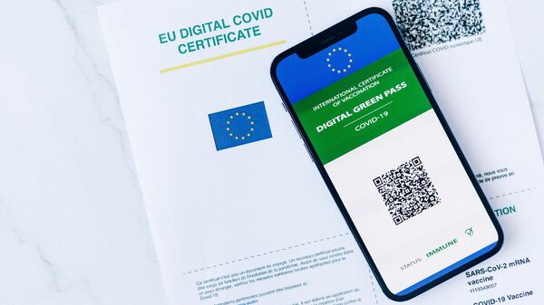 Цифровой сертификат EU Digital COVID - Sputnik Lietuva
