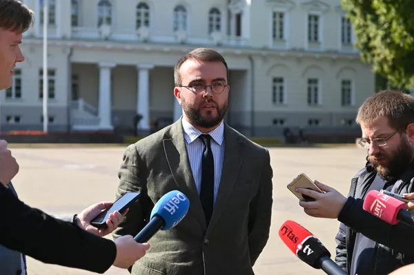 Nuotraukoje: prezidento vyriausiasis patarėjas Povilas Mačiulis. - Sputnik Lietuva