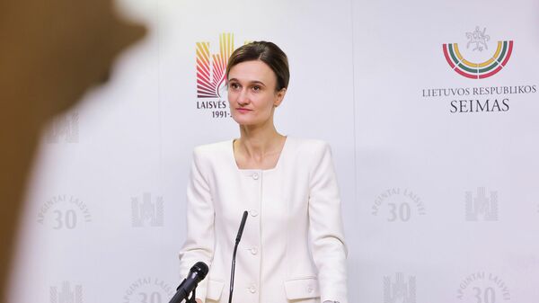 Seimo pirmininkė Viktorija Čmilytė-Nielsen - Sputnik Lietuva