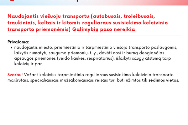 COVID-19 apribojimai Lietuvoje nuo rugsėjo 13 d. viešajame transporte - Sputnik Lietuva
