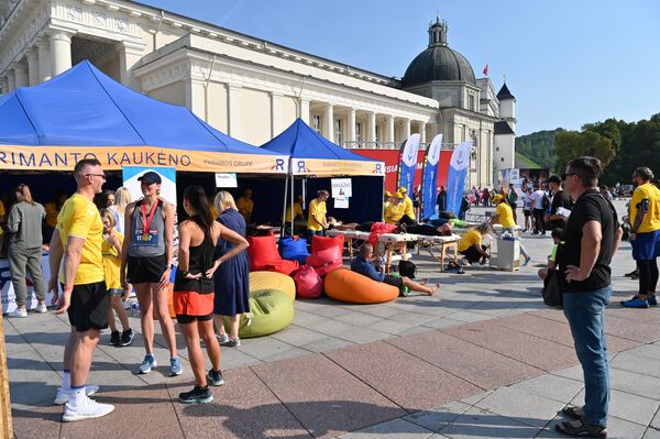 Первый марафон прошел в Вильнюсе еще в 1990 году. - Sputnik Литва