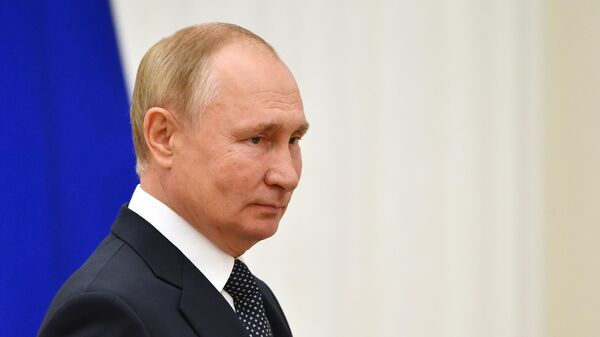 Президент России Владимир Путин - Sputnik Литва