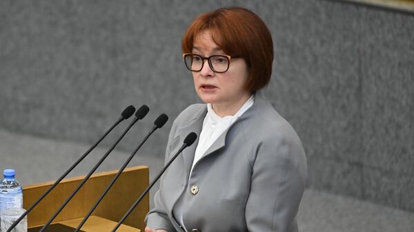 Председатель Центрального банка РФ Эльвира Набиуллина, архивное фото - Sputnik Литва