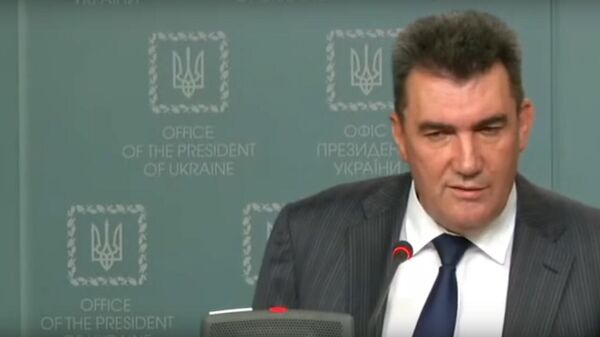 Секретарь СНБО Украины напрягся от вопроса на русском языке - Sputnik Литва