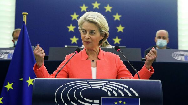 Europos Komisijos vadovė Ursula von der Leyen  - Sputnik Lietuva