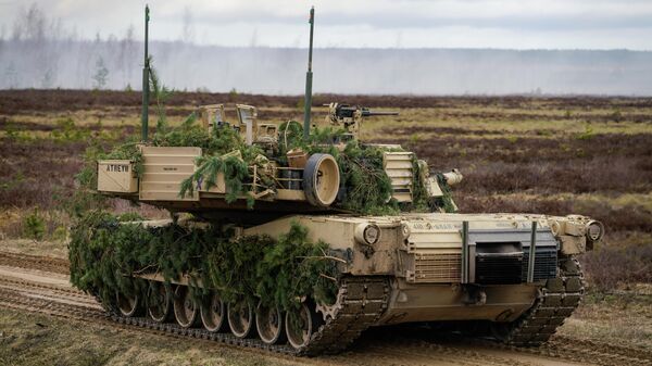 Танк M1 Abrams, архивное фото - Sputnik Литва