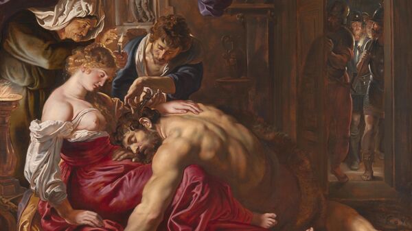 Peterio Paulo Rubenso paveikslas Samsonas ir Dalila - Sputnik Lietuva