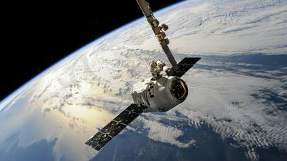 Вид на Землю из космоса, архивное фото