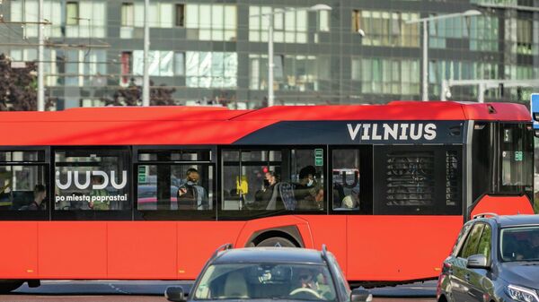 Автобус в Вильнюсе, архивное фото - Sputnik Литва