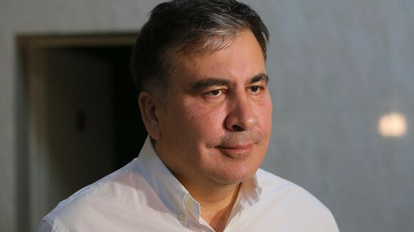 Бывший президент Грузии и экс-губернатор Одесской области Михаил Саакашвили, архивное фото - Sputnik Литва