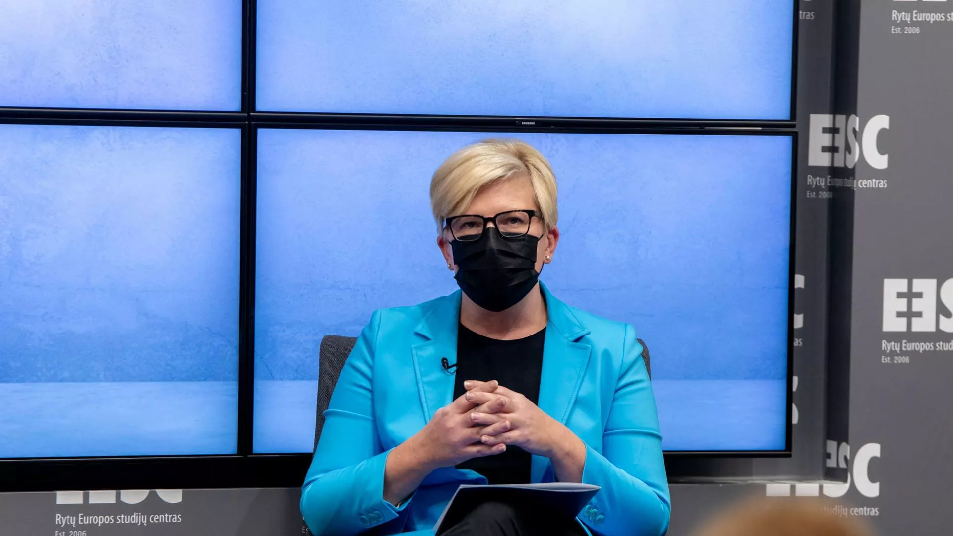 Lietuvos premjerė Ingrida Šimonytė