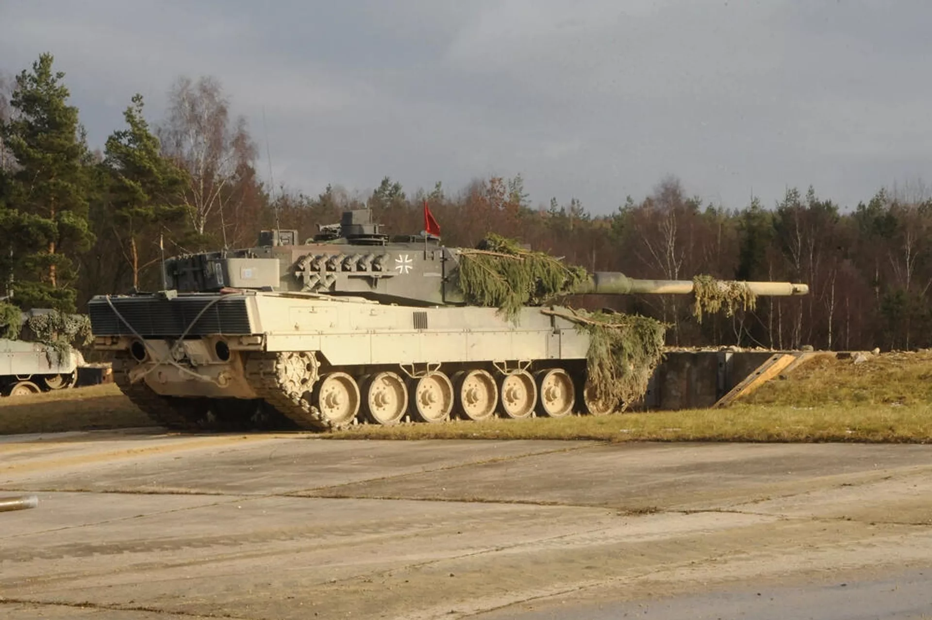 Немецкий танк Leopard 2, архивное фото Немецкий танк Leopard 2, архивное фото - Sputnik Lietuva, 1920, 04.10.2021