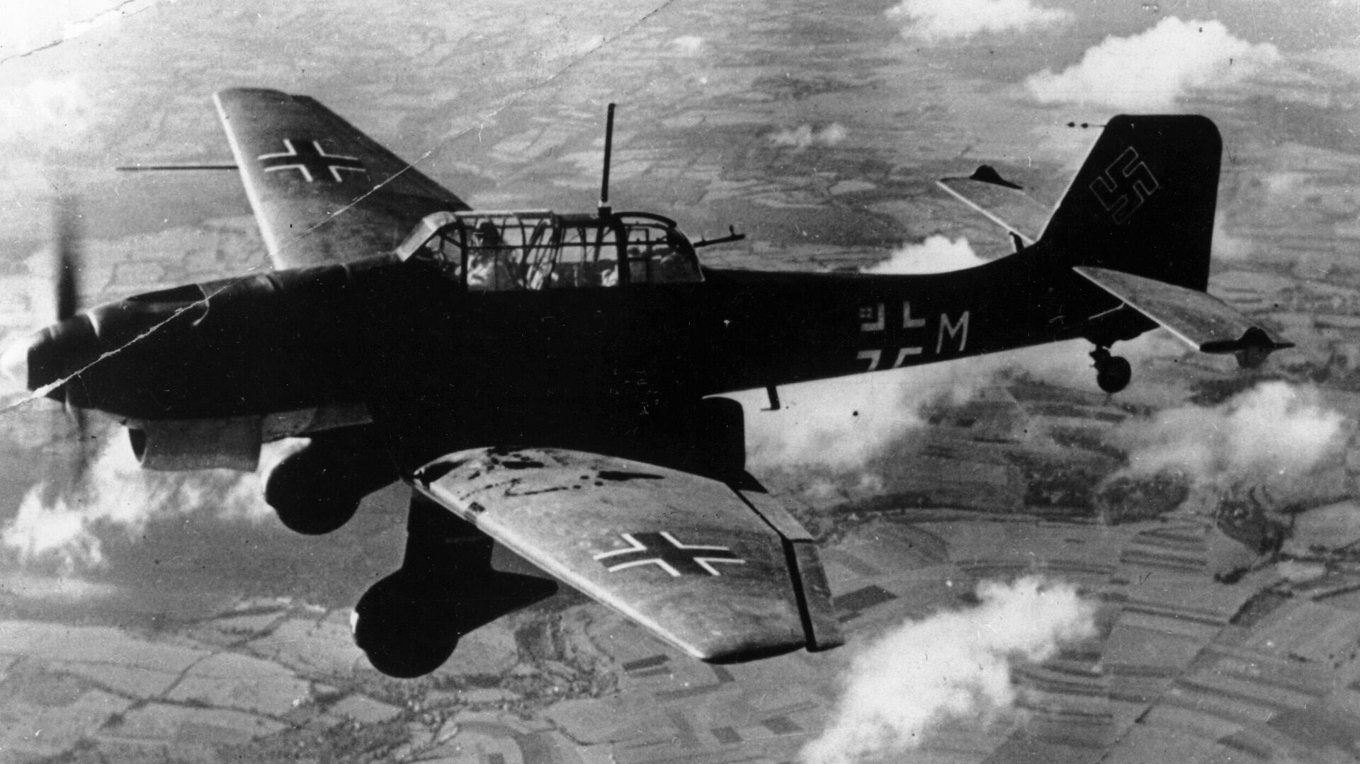 Vokietijos bombonešis Ju -87 Stuka - Sputnik Lietuva, 1920, 10.10.2021