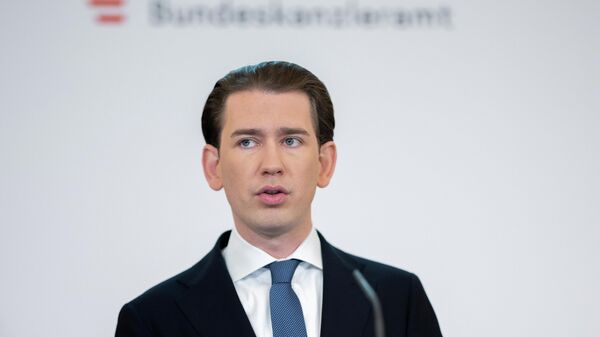 Федеральный канцлер Австрии Себастьян Курц - Sputnik Lietuva