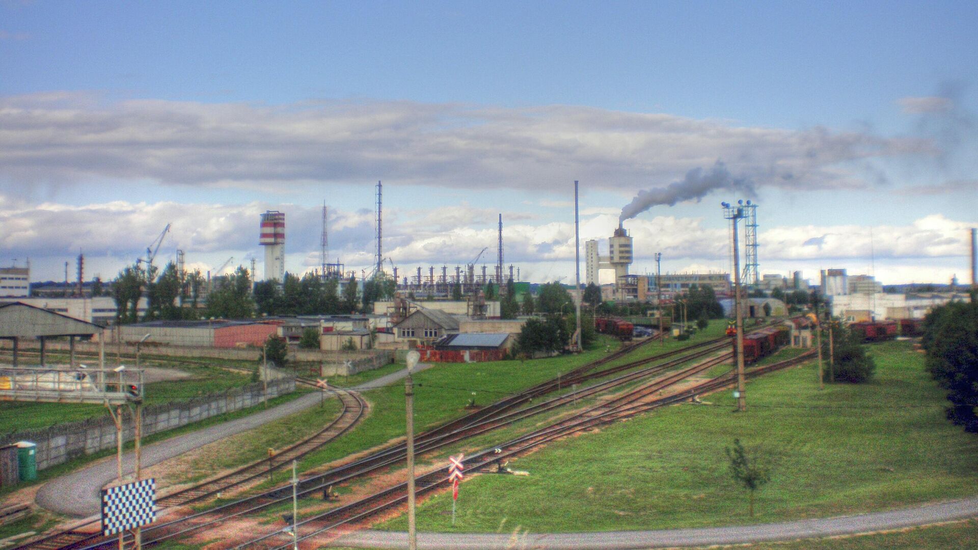 Завод азотных удобрений компании Achema в Литве - Sputnik Литва, 1920, 16.09.2022
