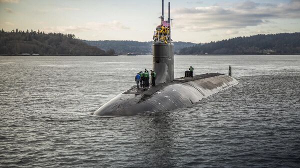 Американская атомная подводная лодка Seawolf USS Connecticut (SSN 22) - Sputnik Литва