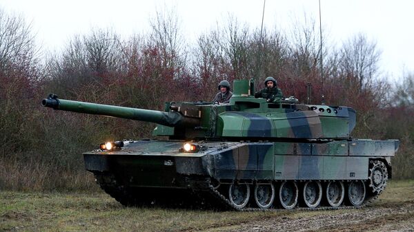 Французский танк Leclerc - Sputnik Литва
