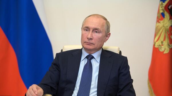 Президент России Владимир Путин, архивное фото - Sputnik Литва
