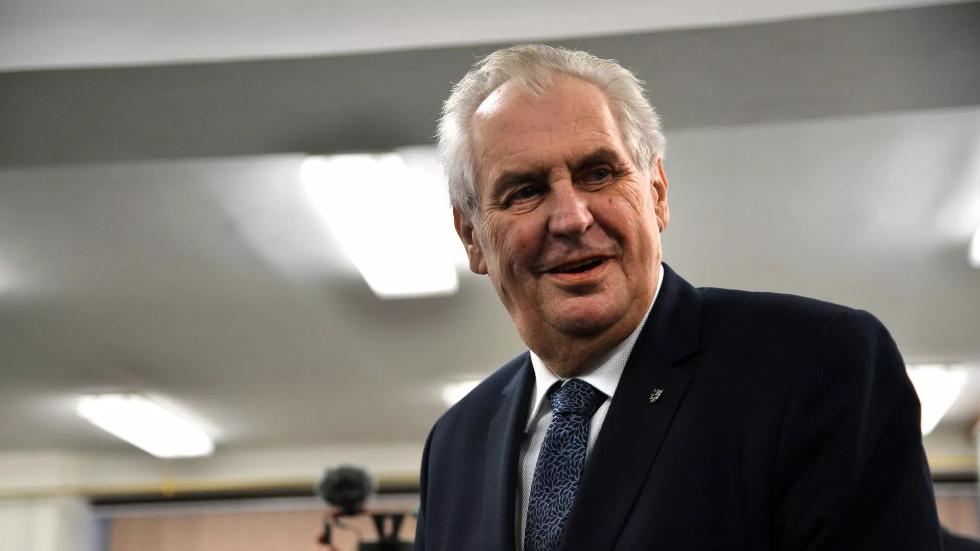 Čekijos prezidentas Milošas Zemanas