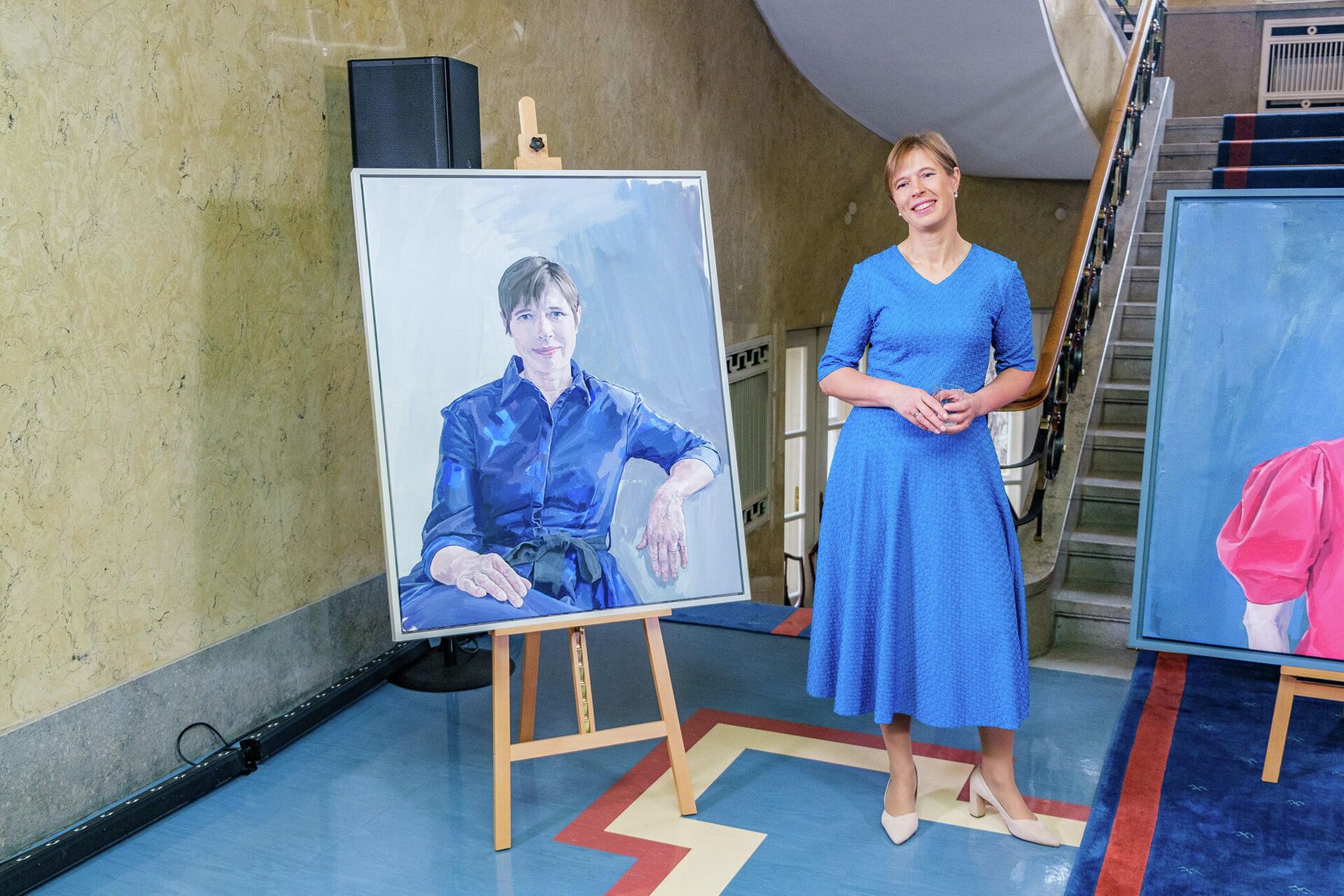 Канцелярия президента Эстонии представила портрет Керсти Кальюлайд - Sputnik Литва, 1920, 10.10.2021