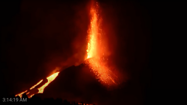 Извержения вулкана на острове Ла-Пальма - Sputnik Lietuva