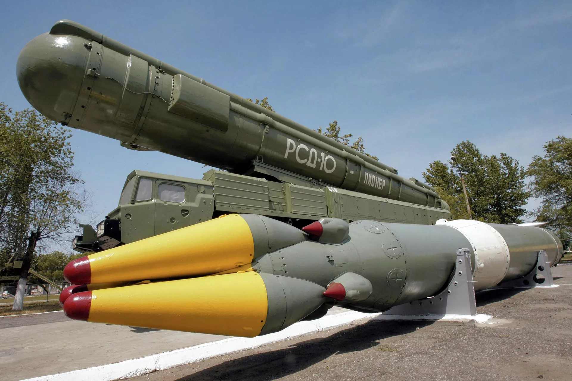 Ракетный комплекс средней дальности РСД-10 ПИОНЕР, архивное фото Ракетный комплекс средней дальности РСД-10 ПИОНЕР, архивное фото - Sputnik Lietuva, 1920, 15.10.2021