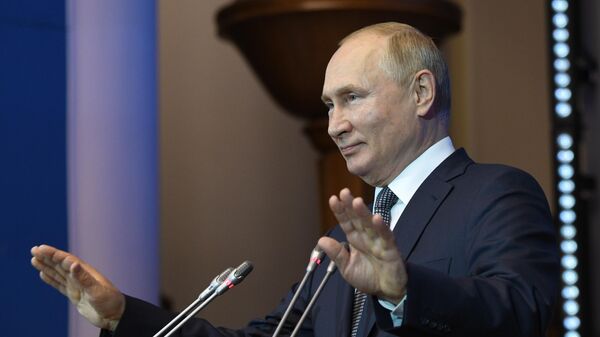 Президент России Владимир Путин, архивное фото - Sputnik Литва