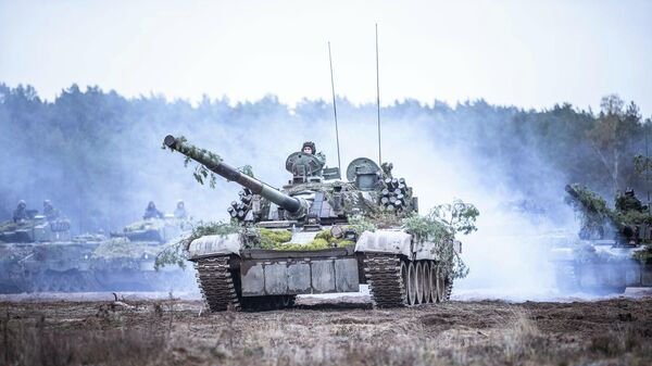 Полевые тактические учения Железный волк 2021 II с участием НАТО в Литве - Sputnik Lietuva