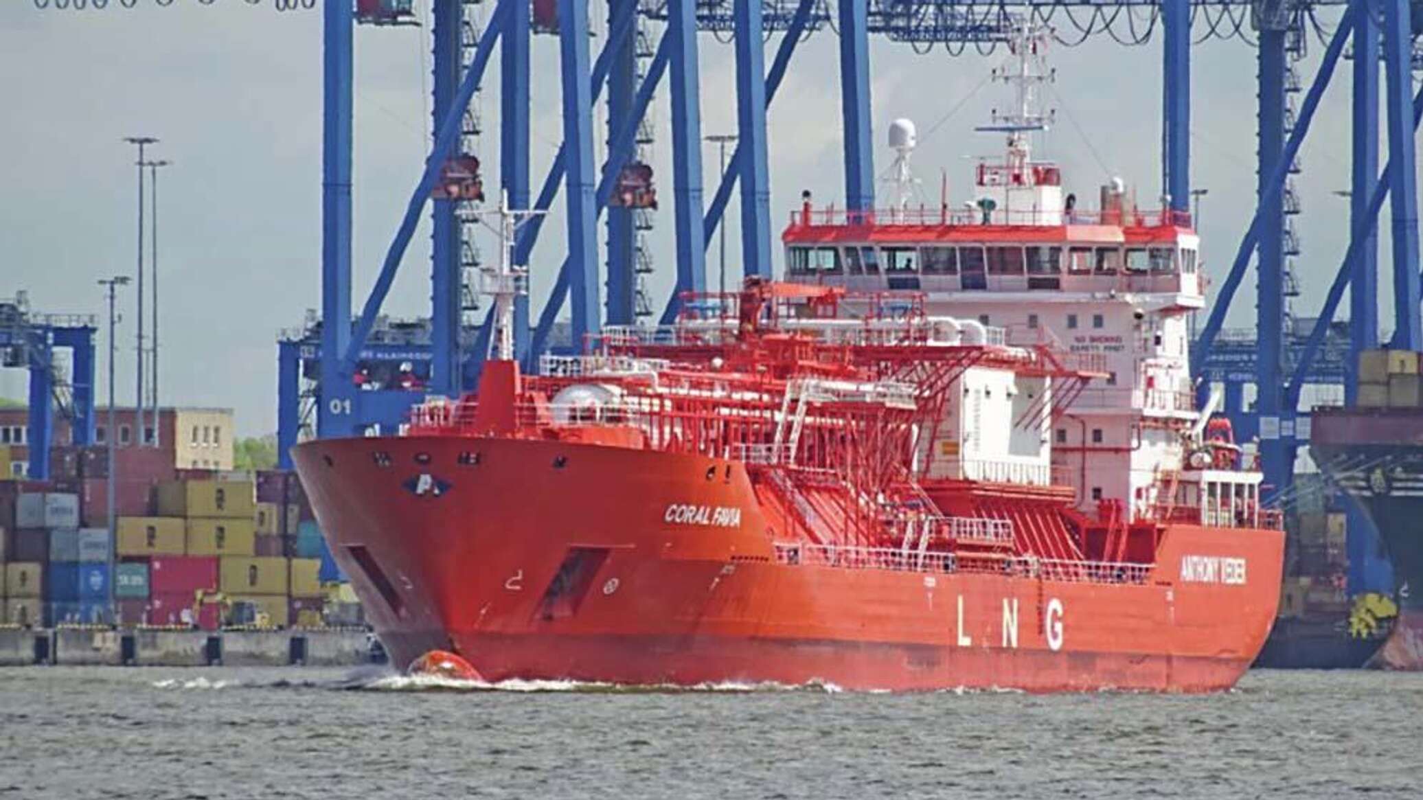 Четвертый за декабрь: Литва получила новый груз СПГ из России - 29.12. ...