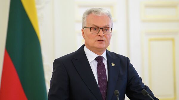 Lietuvos prezidentas Gitanas Nausėda - Sputnik Lietuva