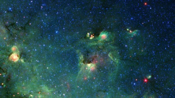 Изображение туманности, полученное космическим телескопом Спитцер - Sputnik Литва