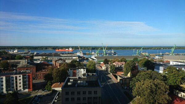 Вид на Клайпедский порт, архивное фото - Sputnik Литва