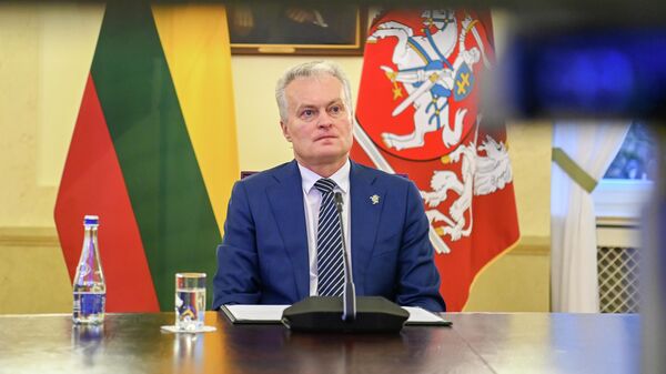 Lietuvos prezidentas Gitanas Nausėda - Sputnik Lietuva