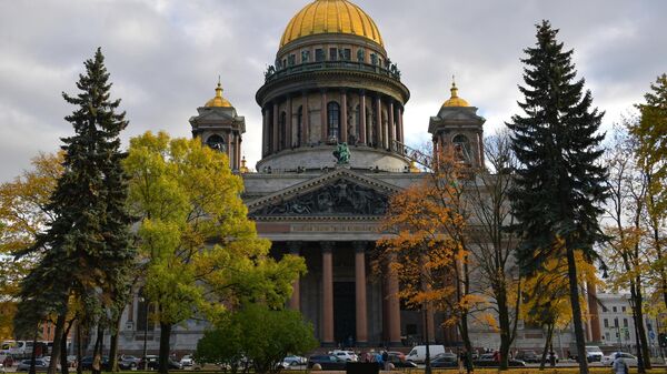 Исаакиевский собор в Санкт-Петербурге, архивное фото - Sputnik Литва