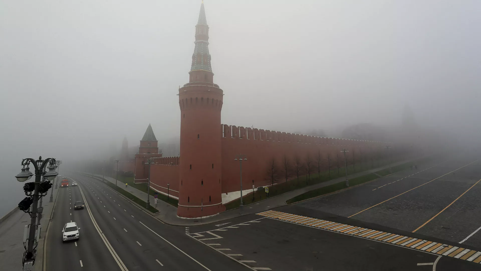 Туман в Москве