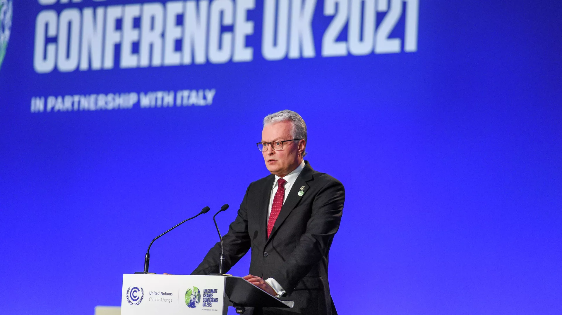 Gitanas Nausėda  JT klimato kaitos konferencijoje