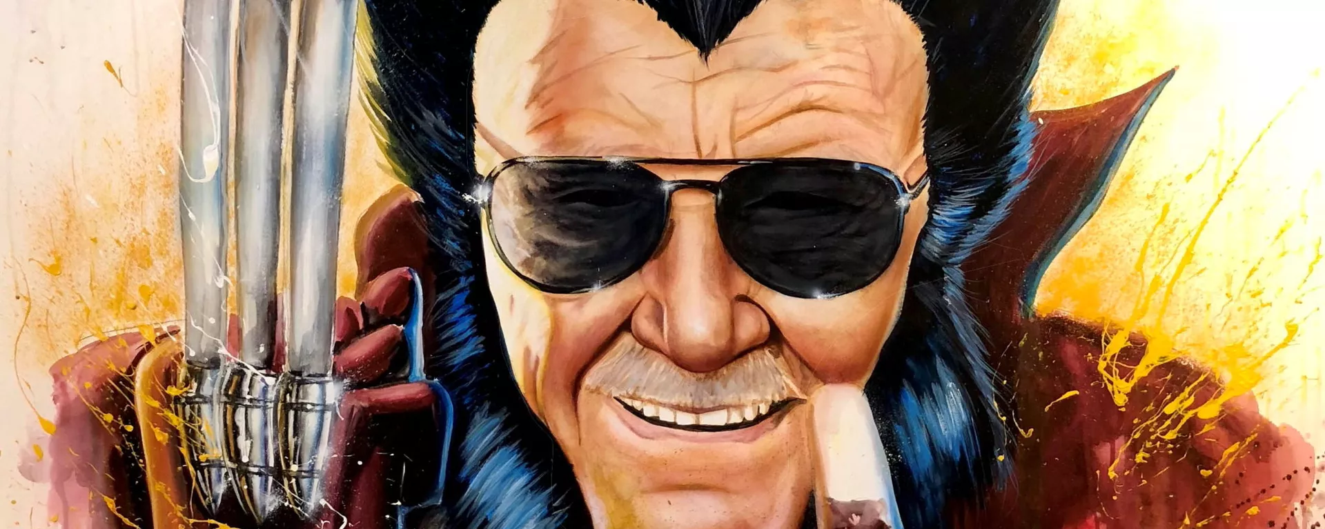 Портрет автора комиксов Marvel Стэна Ли в образе Росомахи  - Sputnik Lietuva, 1920, 07.11.2021