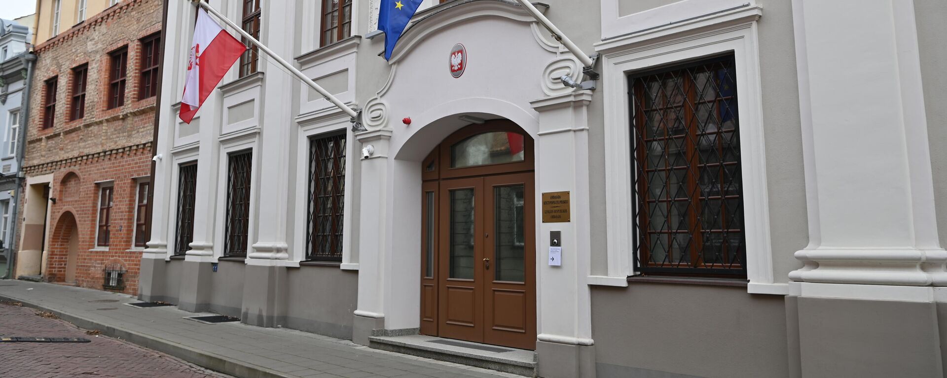 Здание посольства Польши в Вильнюсе - Sputnik Литва, 1920, 29.02.2024